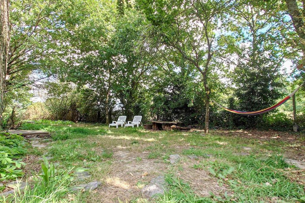 Longere Tinyhouse Avec Son Jardin-Foret Saint-Just  Kültér fotó